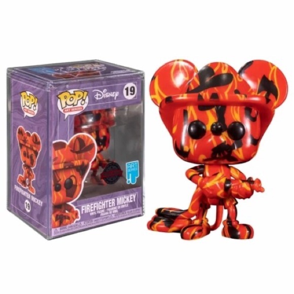 Funko Firefighter Mickey #19 Vinyl Figure Art series BN - Picture 1 of 7